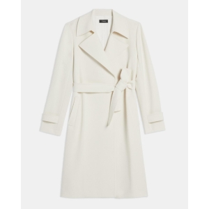 띠어리 더글로리 송혜교 코트 ory Oalane Trench Coat in Admiral Crepe RICE