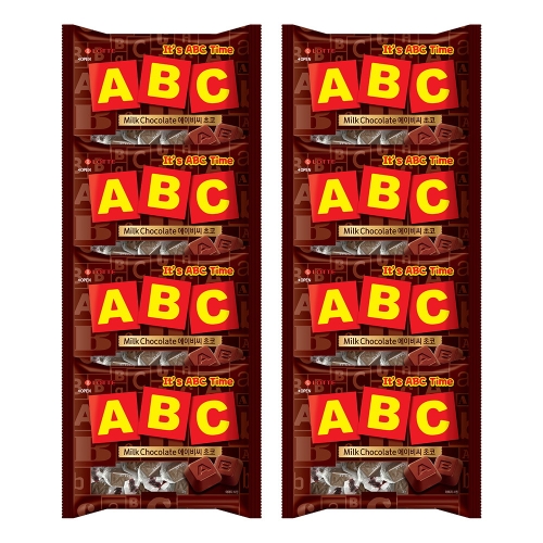 롯데제과  ABC 초콜릿 187g
