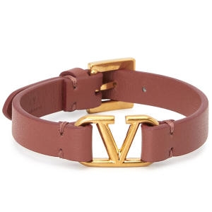 발렌티노  금장 로고 팔찌 J0C44ZXL OSM NERO ROUGE