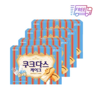 크라운제과  쿠크다스 케이크 154g