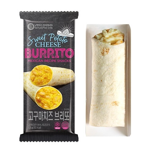남향푸드또띠아  고구마치즈 브리또 125g