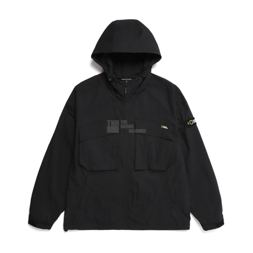 내셔널지오그래픽  남녀공용 봄버 후디 세미 오버핏 자켓 (N231MJP905)