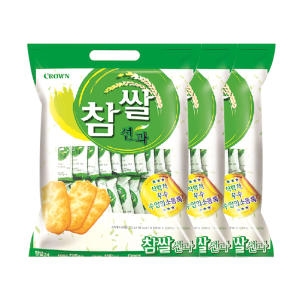크라운제과  참쌀 선과 253g