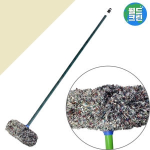 월드크린  차걸레 차 자동차 세차 막대 바닥 물 밀대 대 걸레 봉걸레