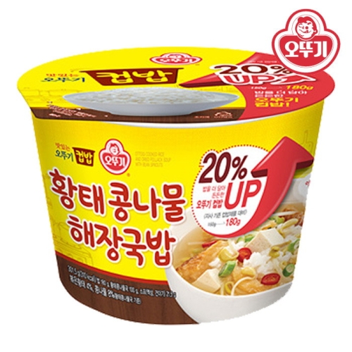 오뚜기  컵밥 황태 콩나물해장국밥 301.5g