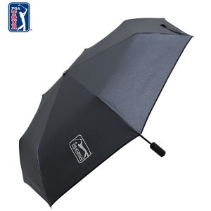 PGA TOUR 3단완전자동우산 블랙메탈 실크펄 자동우산 자외선차단 양우산