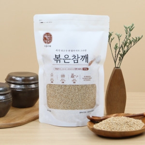 현대농산 세 번 씻고 두 번 볶아 더 고소한 볶음 참깨 통깨