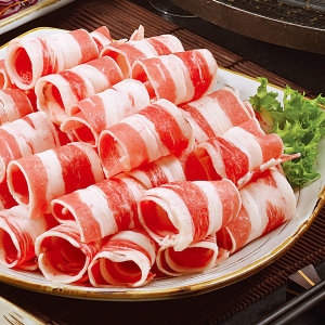 누리푸드  청정우 우삼겹 3초구이 샤브용 250g