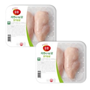 올품 친환경 무항생제 닭가슴살 350g[2개]