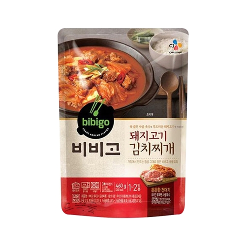 CJ제일제당 비비고 돼지고기 김치찌개 460g [18개]