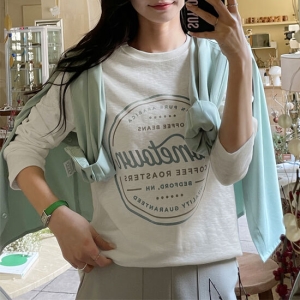마이더스비 홈타운 레터링 모달 티셔츠