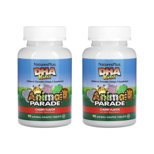 네이처스플러스 Source of Life Animal Parade 어린이용 츄어블 DHA 90캡슐
