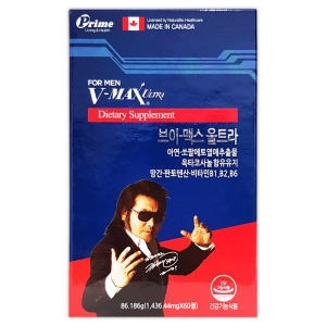 프라임생활건강 브이 맥스 울트라 60정