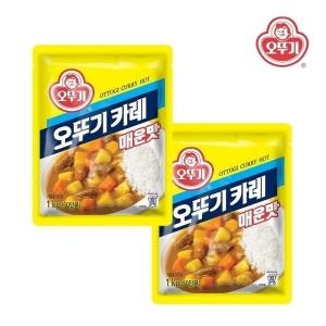 오뚜기  카레 매운맛 1kg