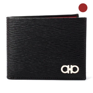 페라가모 간치니 바이폴드 반지갑_66 A066 685994