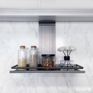 에쿤  주방악세사리 행거레일 팬텀 1단선반 컵정리대