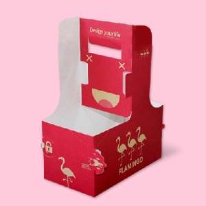 구뜨  2구 윤팩캐리어 플라밍고