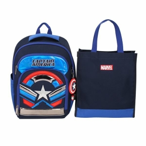 마블 캡틴 아메리카 이펙트 경량 책가방 세트 MV0717