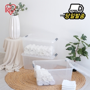 아이리스  대용량 버클 리빙박스 50L