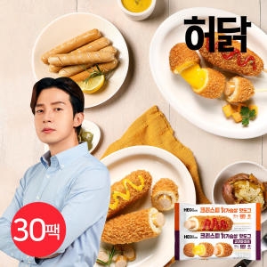 허경환허닭 허닭 크리스피 닭가슴살 핫도그 100g
