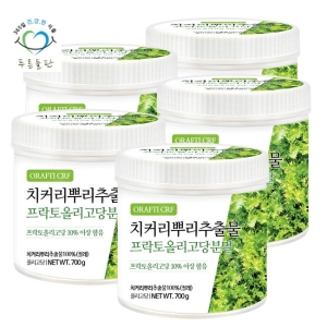 푸른들판 치커리뿌리 추출물 100 700gx5통 프락토올리고당 분말