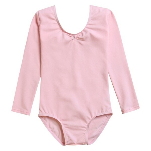 베베샤 도로시 긴팔 레오타드 발레복 유아 여아 주니어 블랙 핑크 바이올렛 3종