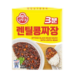 오뚜기  3분 렌틸콩 짜장 200g
