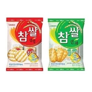 크라운제과  참쌀선과 253g x2 참쌀설병 270g x2
