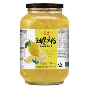 꽃샘식품 꽃샘 레몬차 2kg + 2kg