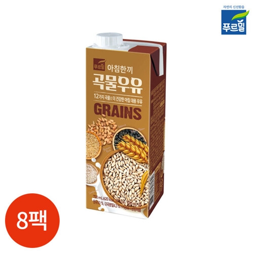 푸르밀 아침한끼 곡물우유 730ml