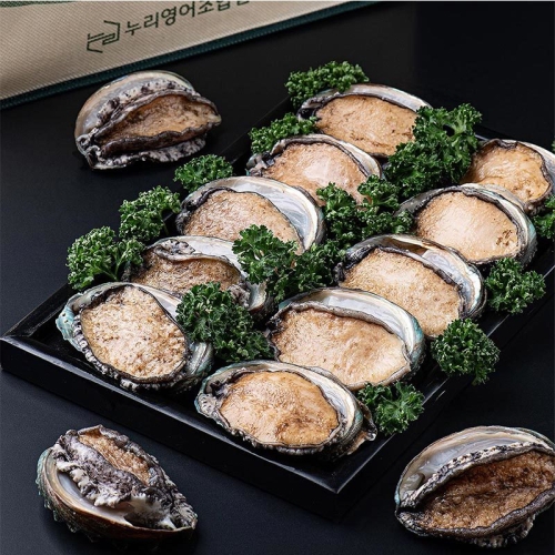 자연맛남  완도직송 활전복 선물세트 대 15~16미 1kg