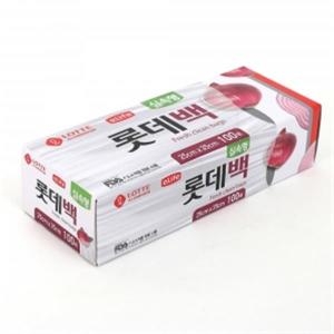 롯데이라이프  실속형 위생팩 25x35cm 100매