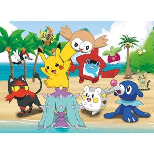 포켓몬스터 썬앤문 직소퍼즐 100조각 썬앤문