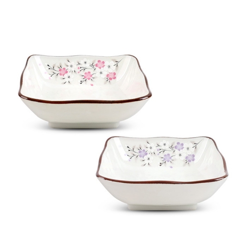 기타 일제 꽃망울 사각쿠프 2P / 찬기