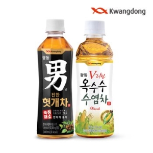 광동제약 옥수수수염차 340ml 20pet + 진한 헛개차 340ml 20pet
