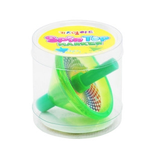 키즈맘아트  스핀탑마커 두들탑(펭이펜)