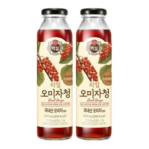 CJ  백설 리얼레몬청 310ML x 2병
