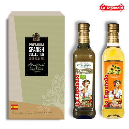 에스파뇰라 유기농 엑스트라버진 올리브유 500ml 선물세트