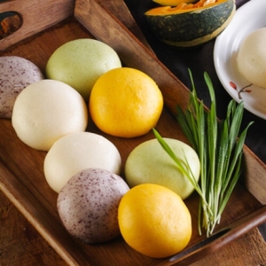 안흥찐빵  할매 안흥 쌀찐빵 4가지맛 25개 x 3봉 쌀 단호박 흑미 새싹순보리