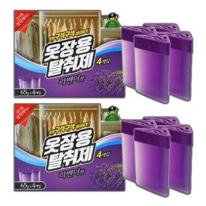 산도깨비 옷장용 탈취제 65g 4개입