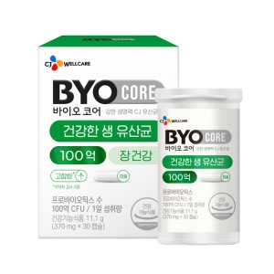 CJ웰케어 바이오코어 건강한 생 유산균 100억 30포