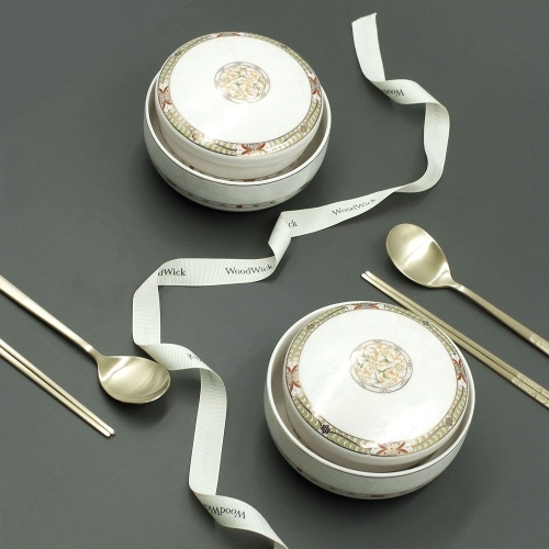 행남자기 다예 단반상기 2인 세트 6P