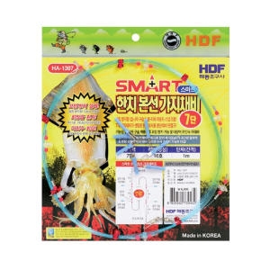 해동 스마트 한치 본선가지채비 7단 HA-1397ㅣ채비 한