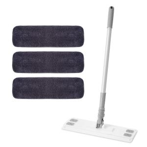 에이클린  중형 40cm 청소밀대걸레+루프패드 물걸레용추천 3장