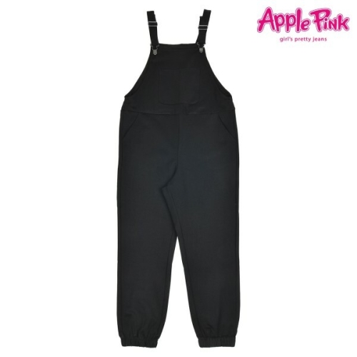 애플핑크 분또 멜빵조거팬츠 APP0Q107GS