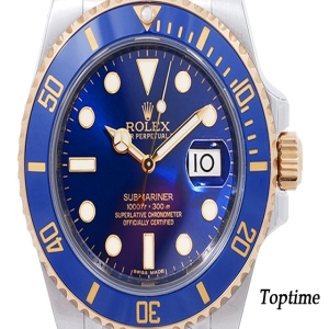 롤렉스 오이스터 퍼페츄얼 서브마리너 데이트 메탈시계_116613LB