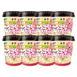  농가식품 뽀로로 크림 떡볶이 115g [8개] 상품이미지