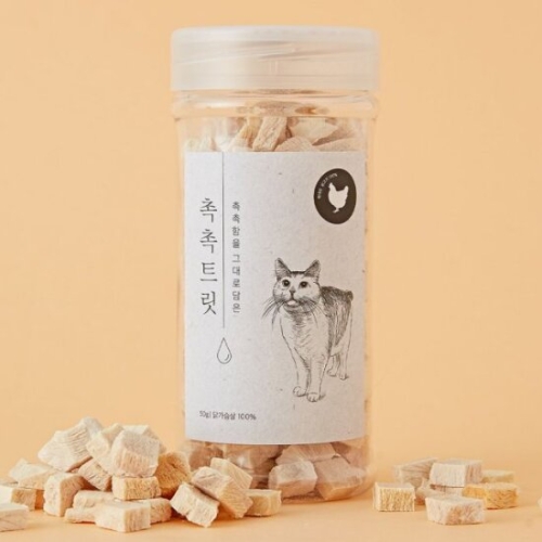 펫프렌즈 한입크기 촉촉트릿 for cat 닭가슴살 50g