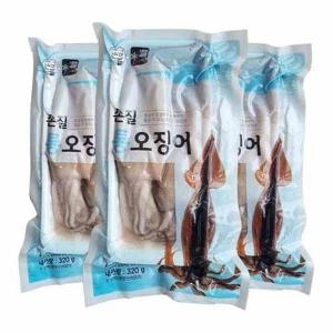 식탁이야기  손질 통 오징어 320g
