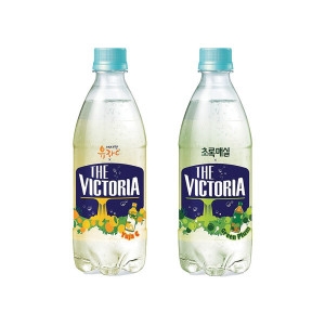 웅진식품 더 빅토리아 초록매실 + 내사랑유자C 500ml